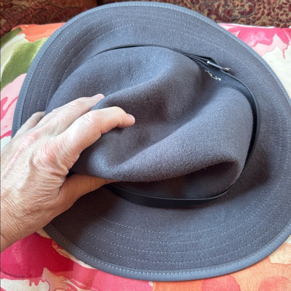 Prana wool felt hat mushroom gray women’s size medium one size NEW no tags NWOT - Picture 5 of 6